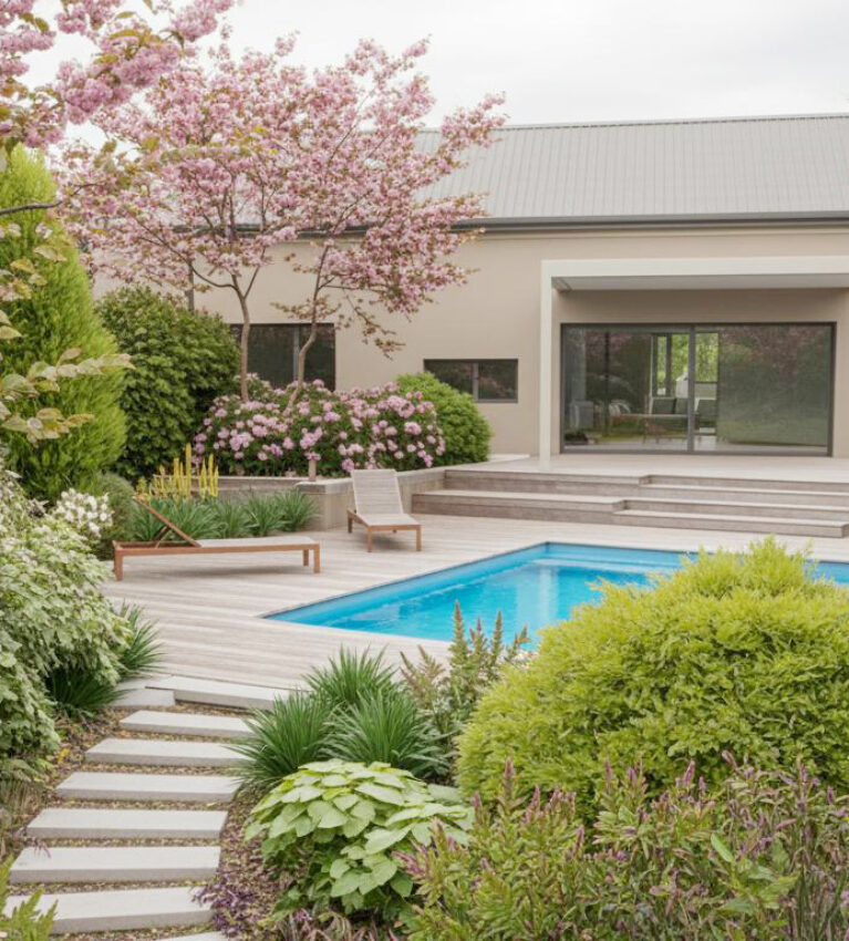 návrh modernej záhrady Bratislava